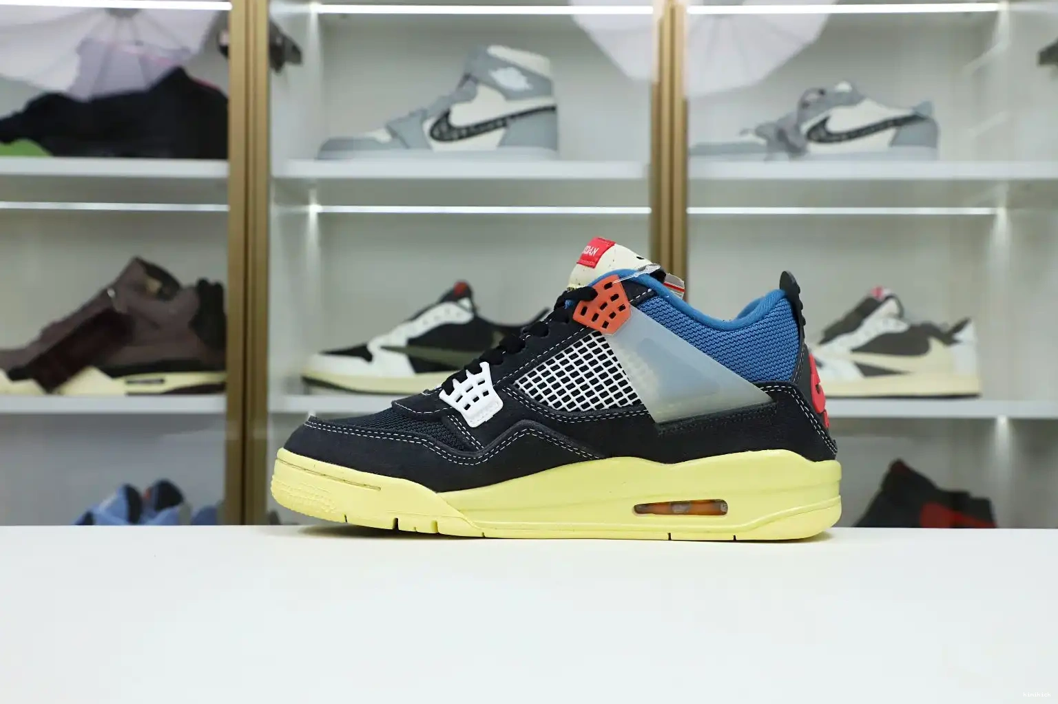 4 'OFF X NOIR' AIR JORDAN UNION RETRO LA Kimikick 0518